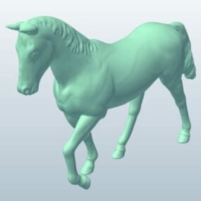 3д модель шагающей лошади Теннесси