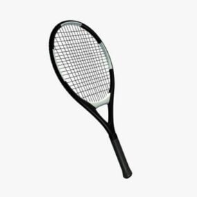 Raqueta de tenis deportiva modelo 3d