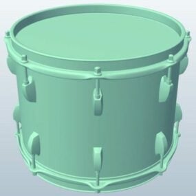 Tenor Drum Instrument 3d model