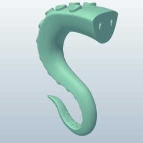 Tentacle Squid דגם תלת מימד