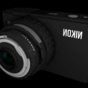 The Nikon Camera 3d model