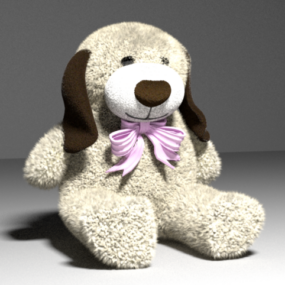 Little Dog Toy 3d-modell