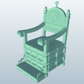 Theivory Throne Chair 3d model