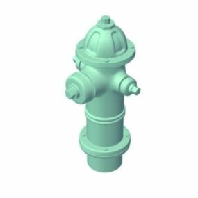 Model 3d Fire Hydrant Telung Port