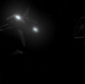 Mô hình 3d Titan Fighter Space Craft