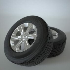 3D model autodílů pneumatik