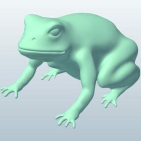 Toad Lowpoly 3d model