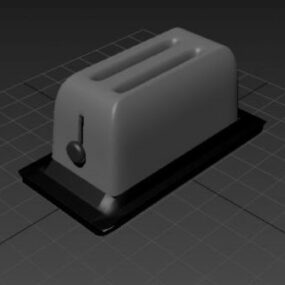 Kitchen Toaster Machine 3d model