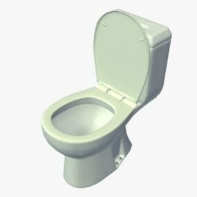 Unité de toilette en céramique modèle 3D