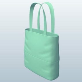 Tote Bag Women Fashion 3d model
