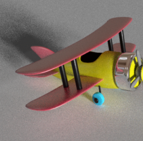 طائرة كلاسيكية Ww1 دوراند نموذج ثلاثي الأبعاد