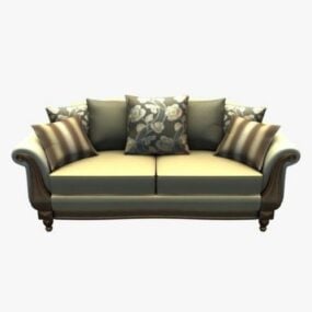 Traditional Sofa Furniture 3d model