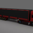 Heavy Red Truck