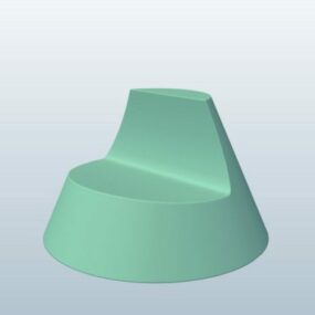 Traffic Cone דגם 3D Cone פלסטיק