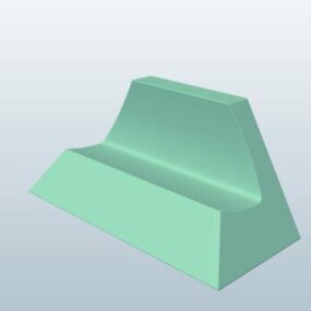 Kesilmiş Piramit Sandalye Tasarımı 3D model