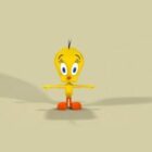 Tweety Chicken Character