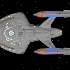 Uss Equinox Spaceship 3d model