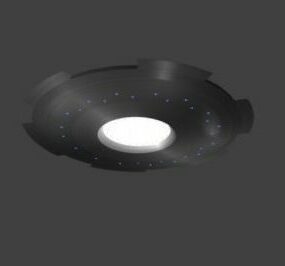 Ufo Scifi ruimtevaartuig 3D-model