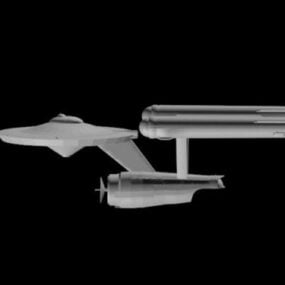 Bilimkurgu Kargo Uzay Gemisi 3d modeli
