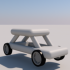 Lowpoly Car Concept