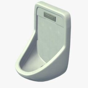 Nowoczesny model toalety 3D
