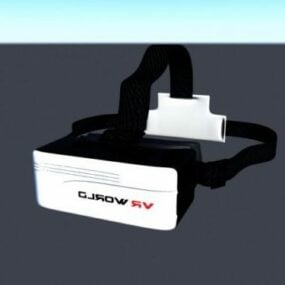 Gafas Vr Realidad Virtual Modelo 3d