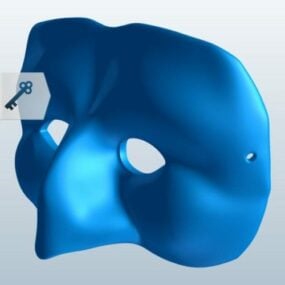 Máscara veneziana Modelo 3D