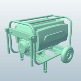 Bærbar gasmaskine 3d-model