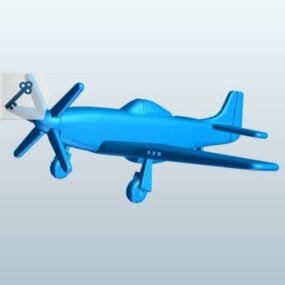 2D-модель винищувача-бомбардувальника Другої світової війни