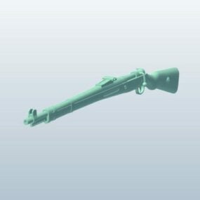 Pistolet militaire Mp40 modèle 3D
