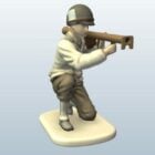 Ww2 Soldier With Bazooka