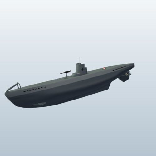 Submarino alemán de la Segunda Guerra Mundial