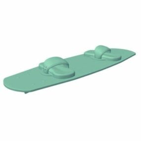 Wakeboard 3d-modell