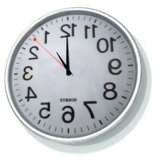 Minimalist Round Wall Clock