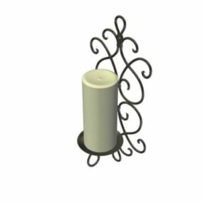 Wall Sconce Candle Lighting 3d model