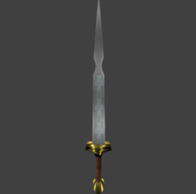 Wander Sword 3d-modell