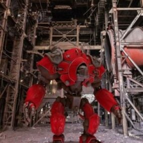 Múnla Trodaí War Robot 3d saor in aisce
