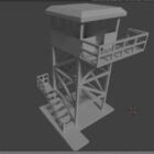 Army Wooden Watch Tower