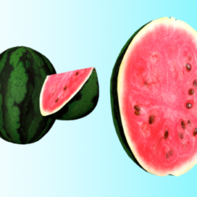 Watermelon Slices 3d-malli