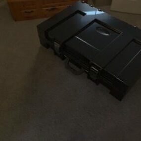 黑色武器箱3d模型