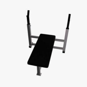 Weightlifting Bench 3d model