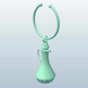 Weinglas-Dekanter-Werkzeug 3D-Modell