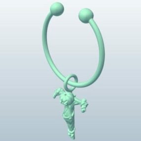 Clip Stand Customizable Printable 3d model
