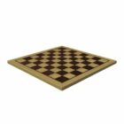 Houten schaakbord