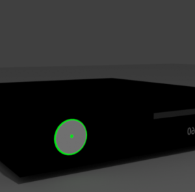 Xbox 360-enhed 3d-model