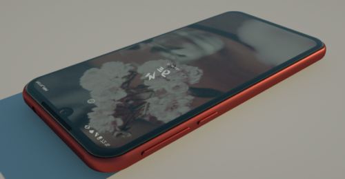 Red Xiaomi Redmi Note 7 Telefon