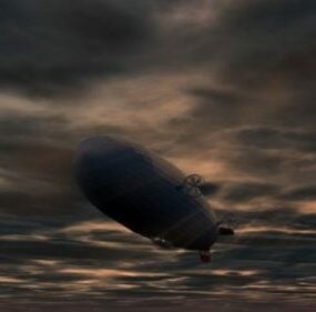 Vliegende Zeppelin 3D-model
