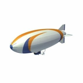 Modelo 3d de transporte Zeppelin