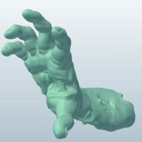 Zombie Arm Figurine 3d-model