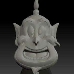 Aladdin Character Head 3d model